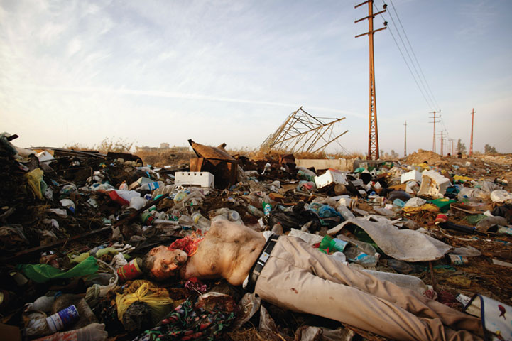 Victim of sectarian violence. Iraq 2007.